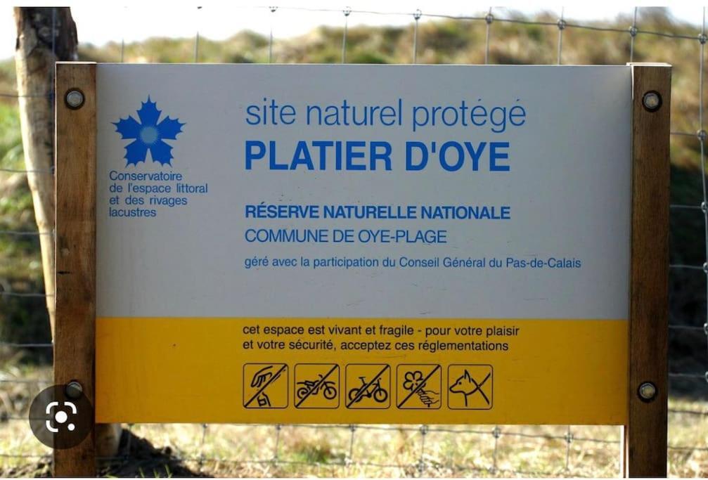 Gite Neuf Proche De La Plage Oye-Plage Exterior photo